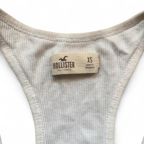 00s Hollister White Tank - Picture 3 of 5